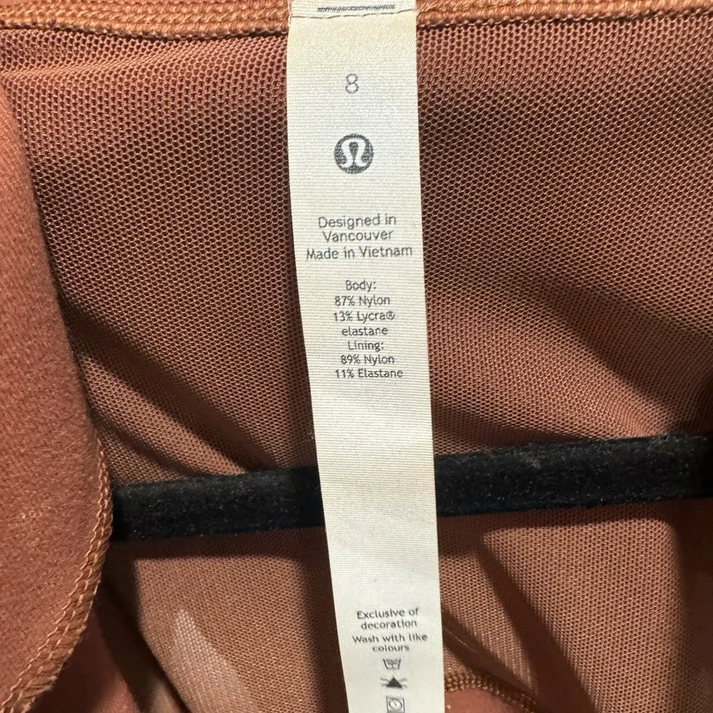 Lululemon Define Zip-Front Jacket in Rust - Picture 4 of 5